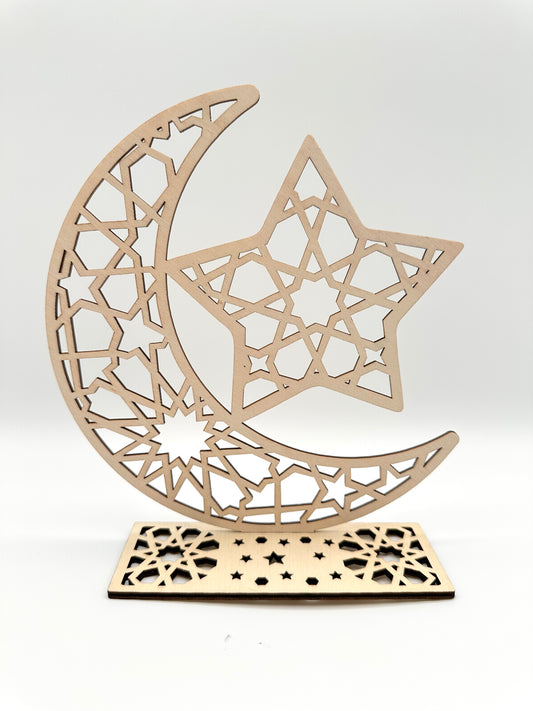 Ramadan Wooden Table Sign