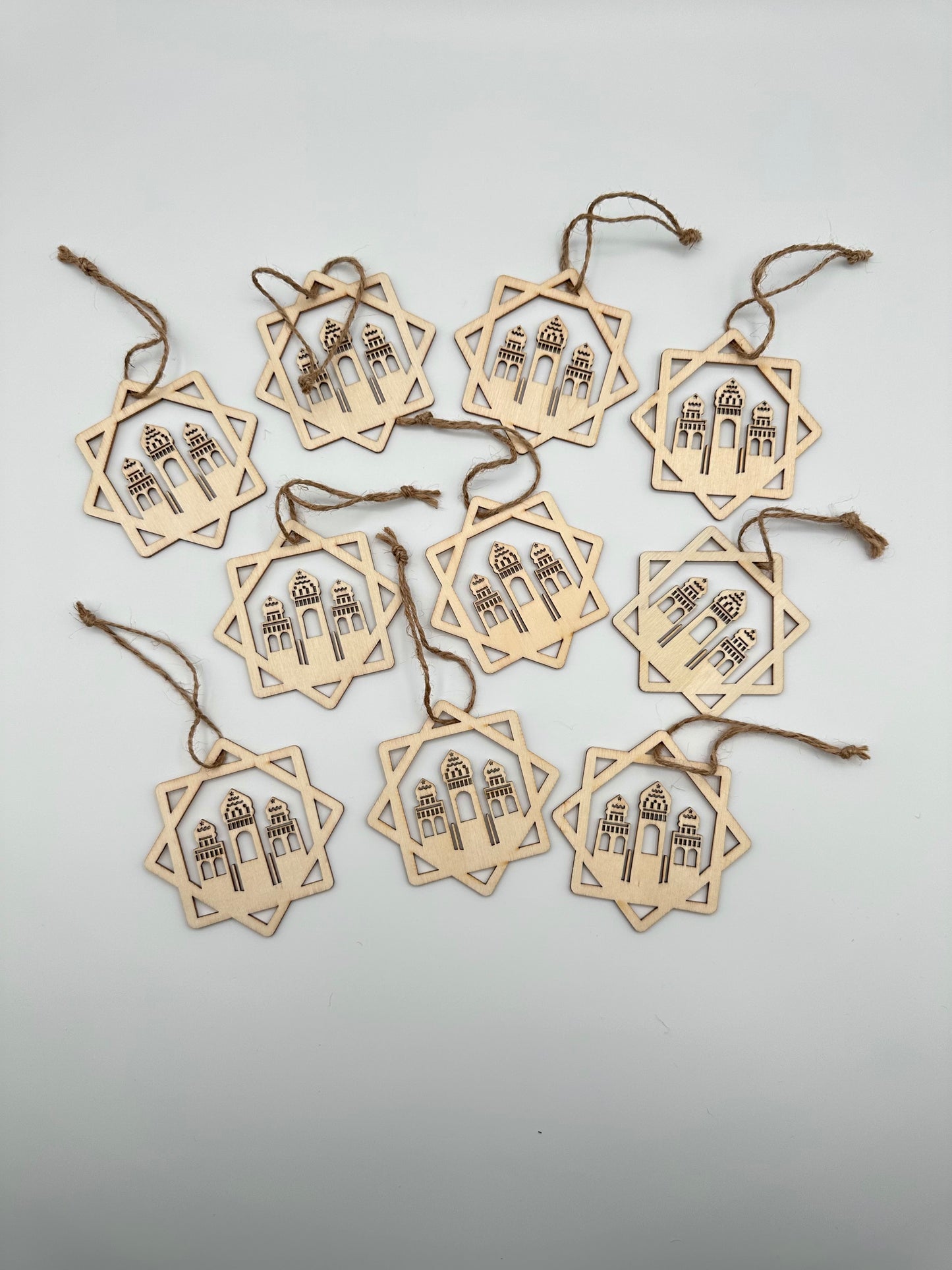 Wooden craft Pendants