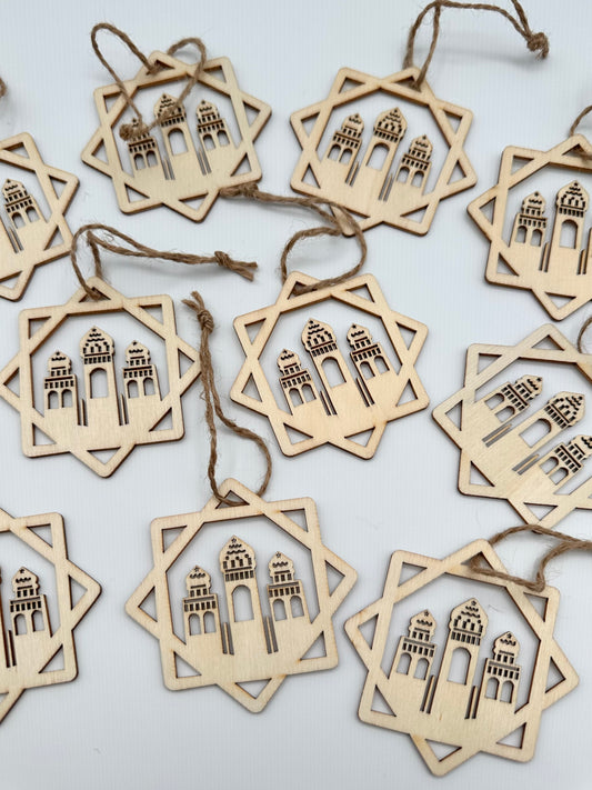 Wooden craft Pendants