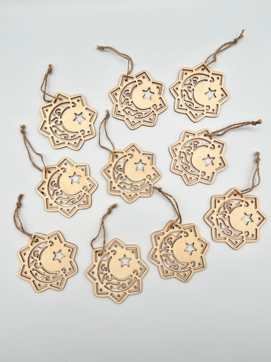 Wooden Craft Pendants