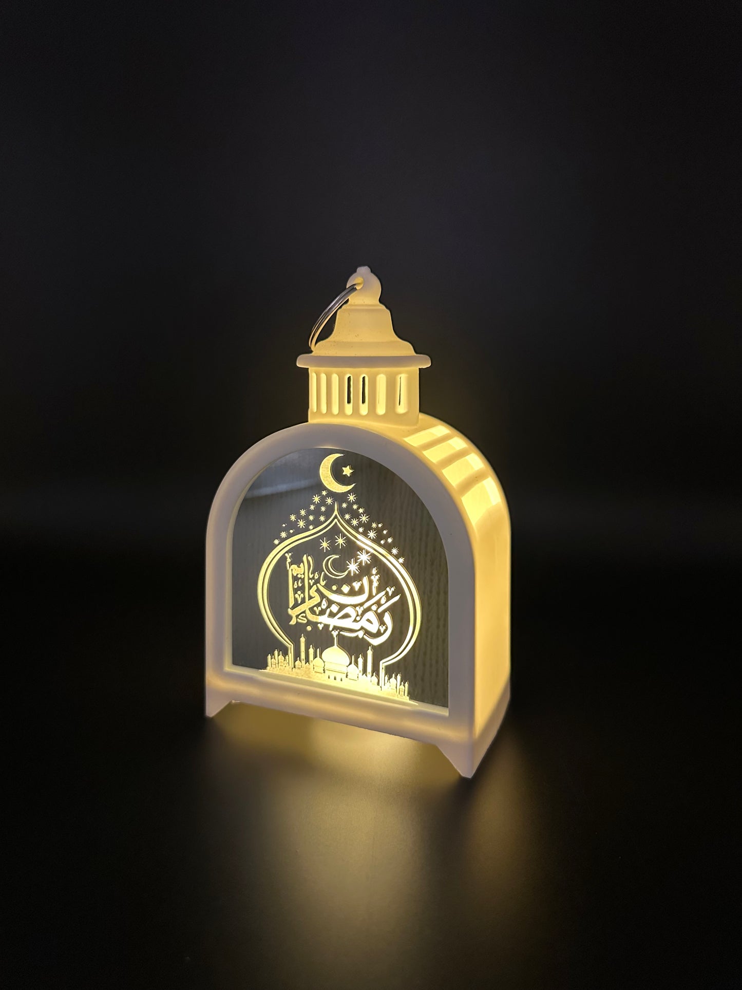 Ramadan LED Lantern White