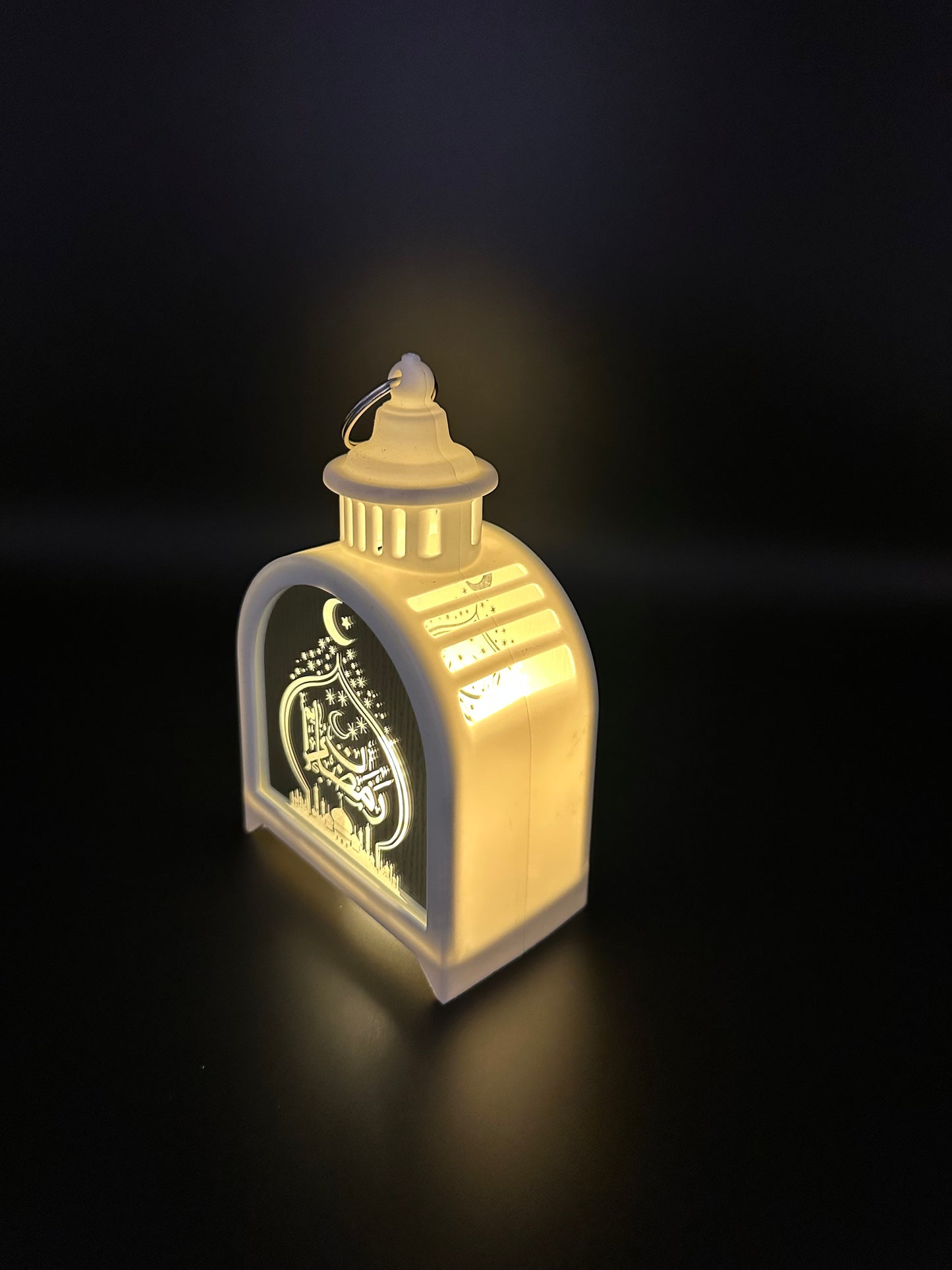 Ramadan LED Lantern White