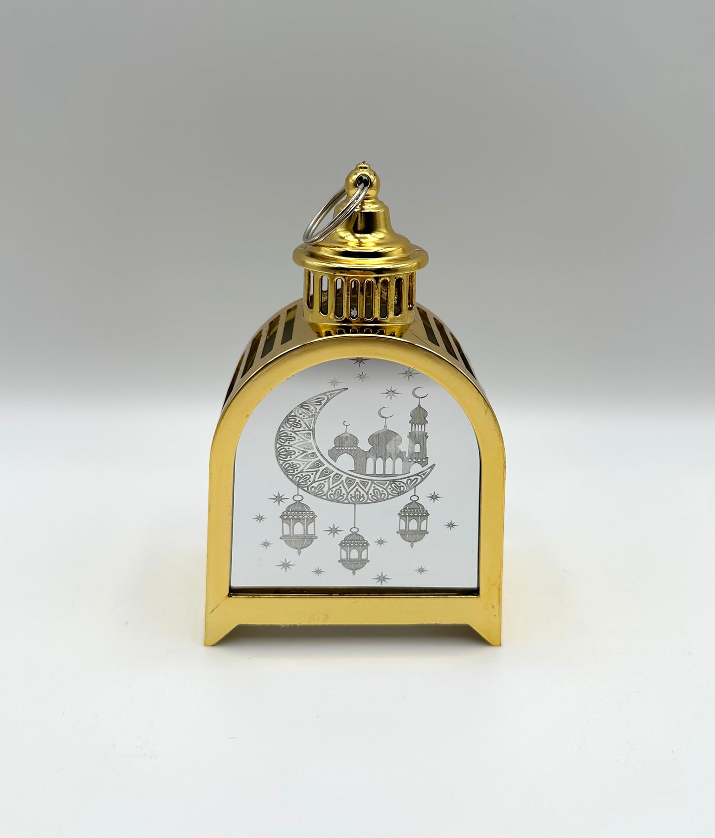 Ramadan LED Lantern Gold