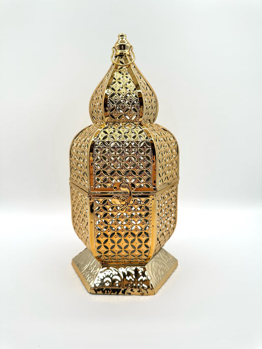Ramadan Lantern with Lights and Singing- Gold