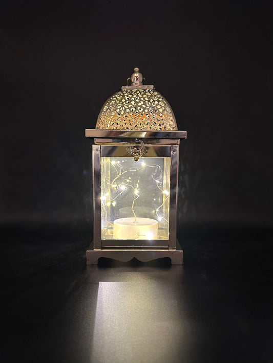 Ramadan Lantern with Lights and Singing- Gold