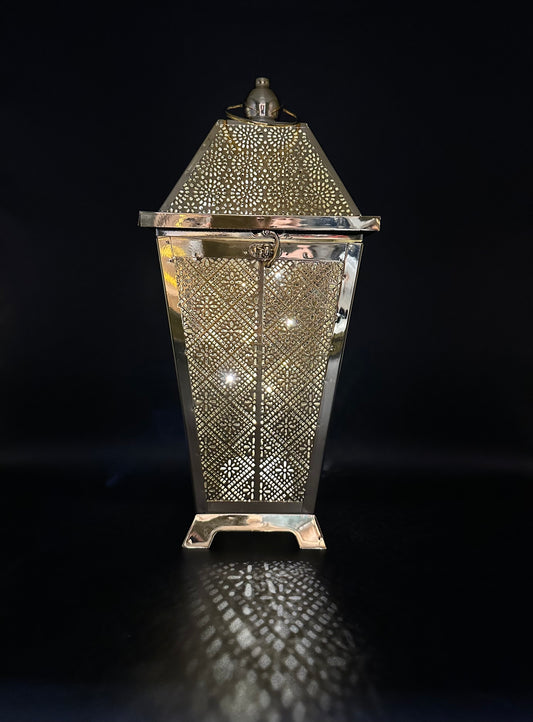 Ramadan Lantern with Lights and Singing- Gold