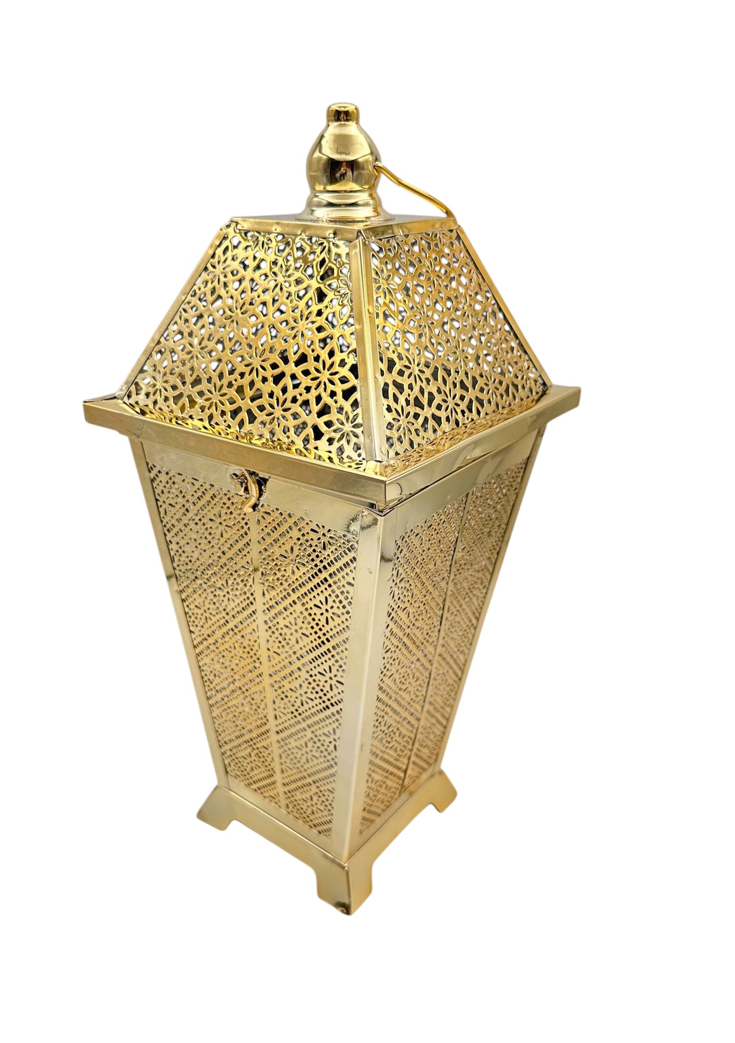 Ramadan Lantern with Lights and Singing- Gold