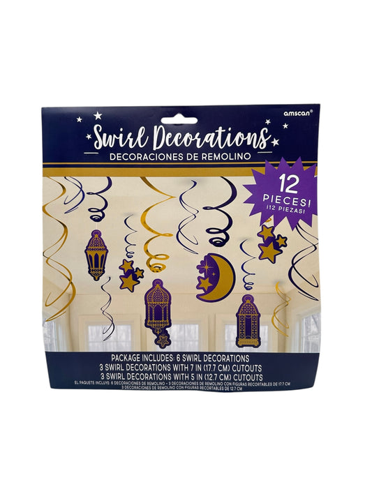 Ramadan Swirl Decoratioms